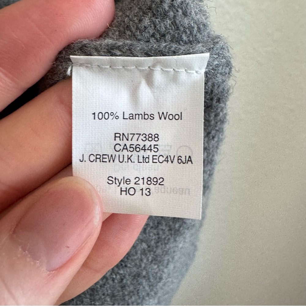 J Crew Men's L 100% Lambswool Cardigan Pocket Shawl Collar Bookshop Fair Isles - Picture 6 of 10